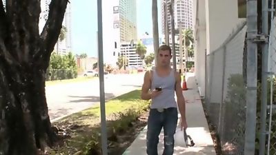 BAIT BUS - Straight Bait Max Paterson Lays Down And Just Lets It Happen, Blowjob, Cumshot, Reality, Gay, Bait Bus, Max Paterson