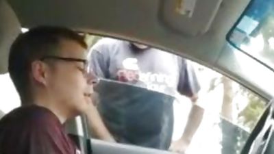 tommylads car wank, Masturbating, Gay, Car