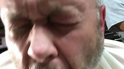 Spanked in Skirt and Purple Panties, Amateur, Outdoor, Crossdresser