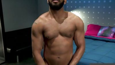 Muscular Hairy Studs On a Threesome Adventure, Anal, Blowjob, Hairy, Raging Stallion, Hans Berlin