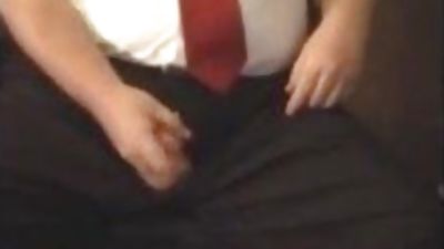 Suit daddy sprays a load, Gay, Bears, Daddies