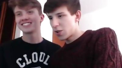 Two Cute College Cam Boyz Sucking Cock, Amateur, Blowjob, College