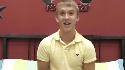 Horny twink fucks his ass with dildo in solo masturbation, Anal, Ass, European, Boy Crush