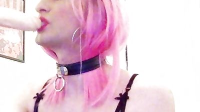 Pathetic sissy training recorded, Amateur, Blowjob, BDSM