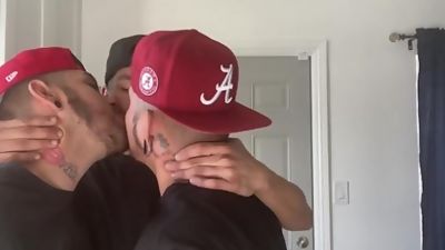 The three thug amigos, Latina, Bareback, Ass Licking