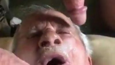 Morning Cream For Grandpa, Big Cock, Blowjob, Interracial, Aya Kamiki