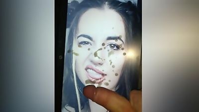 Cum Tribute for german Youtuber Jodie Calussi +Fake Reaction, Amateur, Handjob, Masturbating, Gay