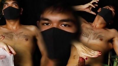 NEW FACE! HOT STRAIGHT GUY FIRST TIME CUMCONTROL CUM EXPLOSION 直男被玩大鸡吧喷射, Asian, Big Cock, Handjob