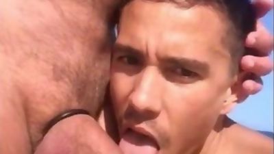 HARD COCK FUN AT THE NUDIST BEACH, Big Cock, Bikini, Blowjob