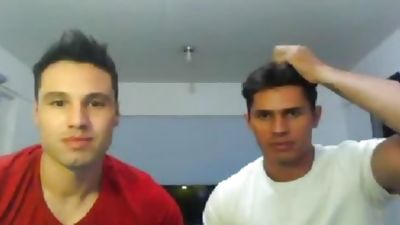 Amigos Na web camera - Cristian E Hugo, Amateur, Homemade, Webcam