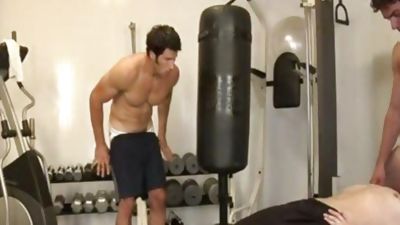 nasty homosexual three-some With penis juice flow, Cumshot, Threesome, Gay