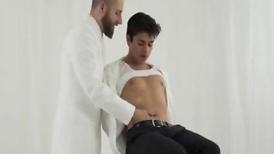 Sneaking Around The Temple, Anal, Interracial, Mature, Gay