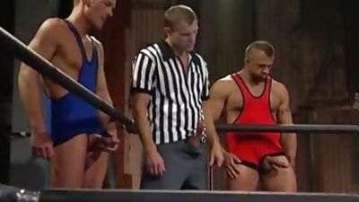 Tag Team orgy: Blu Kennedy, Bobby Williams, Cliff Rhodes, Jay Armstrong, Jon Galt, Spencer Quest, Ass, Blowjob, Gym, Blu Thompson