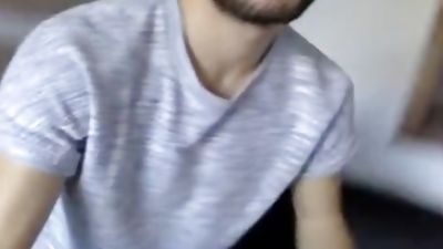 Straight legal age teenager From France On Chatroulette, Amateur, Masturbating, Teen