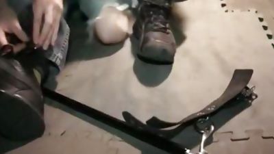 Restrained And Drained - Scene 5 - Factory video scene Scene, Masturbating, BDSM, Submissive