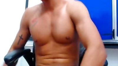 Felipe Borja On Flirt4Free twinks - Latino man's Monster dick discharges A Loads, Big Cock, Cumshot, Masturbating, Gay