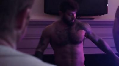 ROUND 2! MARKUS KAGE JOINS A HUNGRY COUPLE FOR HORNY FUN, Big Cock, Blowjob, Cumshot, Ryan Stone, Markus Kage