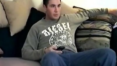 Sucking Off Straight Boy Jeremy, Blowjob, Brunette, Cumshot, CJ XXX