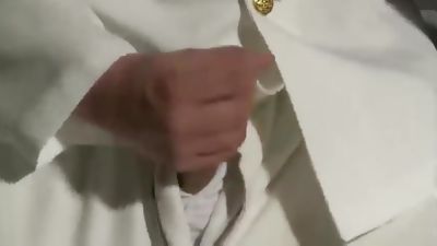 An Officer and a cumslut, Blowjob, Old And Young, Office