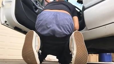 Car Sag - SexySaggerYo, Latina, Solo, Gay