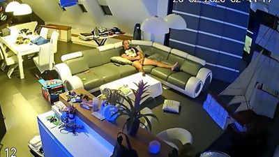 89-01. Bulgaria. Wank husband, Big Cock, Masturbating, Webcam