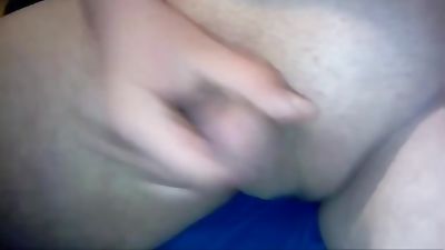 19 years old boy jerks off his tiny dick, European, Cumshot, Masturbating