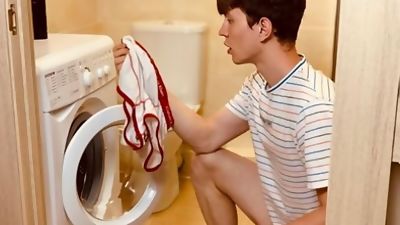 Young Boy Steals Underwear / Sniffing / Jerking OFF/ CUM / CALVIN KLEIN /, Big Cock, Cumshot, Fetish