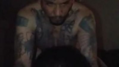 Tatted up mexican thug fucking me hard, Big Cock, Gay, Bareback