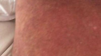 Fucking and cumming on grandpa, Anal, Gay, Bareback