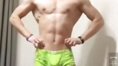 HOT Chinese Fitness Trainer / Model Cum, Asian, Hunks, Twinks