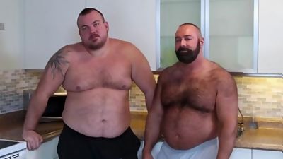 Bearback - Hunter Scott & Brad Kalvo Fun PSA On Bear Culture, Blowjob, Deepthroat, Hairy, Gay, Nicki Darby, Brad Kalvo, Hunter Scott