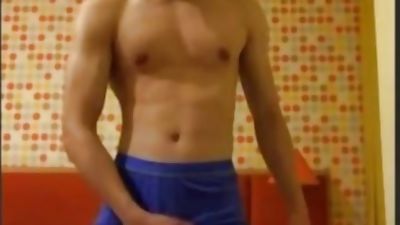 CHINESE MAN ON BUSSINESS TRIP CAM, Cumshot, Handjob, Gay