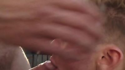 destroyed by 5 lads spunk on Enormous dildo pressed inside arse & stretched, European, Dildo, Teen