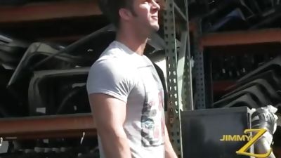 Musclegod Brad Ford, Outdoor, Pornstar, Solo