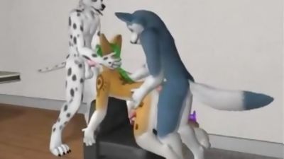 Gay furry, Anal, Big Cock, Cumshot, Gay