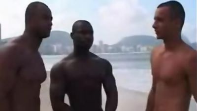 JULIO CARIOCA FLIP FLOP, Blowjob, Hardcore, Threesome, Gay