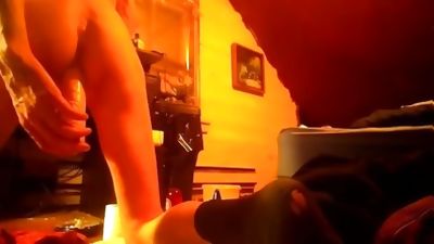 Cum in my ass no one helped me get it out so I made my ass cum just for you, Anal, Ass, Creampie