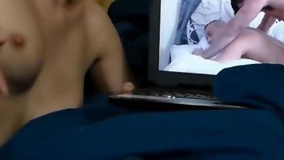 i want you to cum watching gay male porn, Amateur, Fetish, POV, Gay, HD Porn