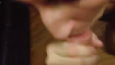 lucky cocksucker sucks verbal dominant master, Blowjob, Fetish, POV