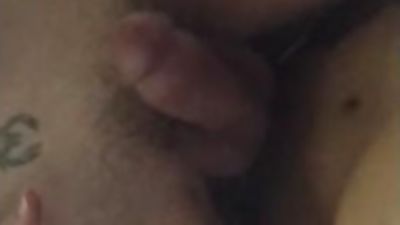 Twink bottom cums with no hands while being fucked, Cumshot, Hardcore, Latina