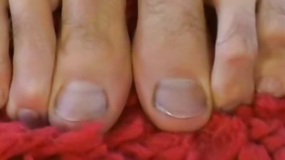 Kinky Shane keeps his undies on but teases with his feet, Closeup, Fetish, Hardcore, Foot Friends