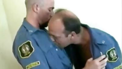 Officers Getting It On!, Gay, Bears, Muscle, Big Muscles Big Cocks