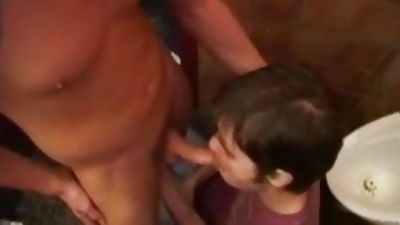 cruising club toilets, Anal, Gloryhole, Masturbating