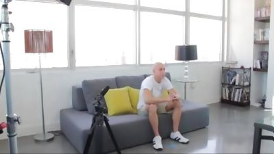 GayCastings hairless erotic dancer gets smooth firm ass loaded up on castin, Anal, Cumshot, Facial, Gay Castings