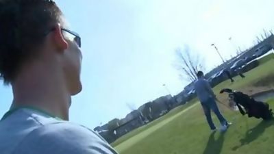 bareback sex on the golf course, Amateur, Anal, Ass, Big Daddy