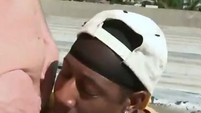 Another Thug Hunted And Fucked In The Ass, Ass, Black, Blowjob, Thug Hunter