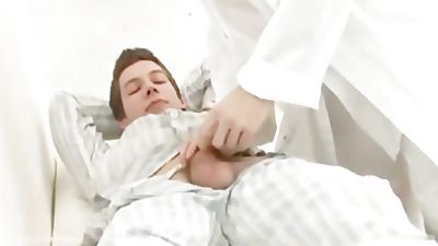 Doctor fucked raw, Blowjob, Teen, Bareback, Doctor, Hospital