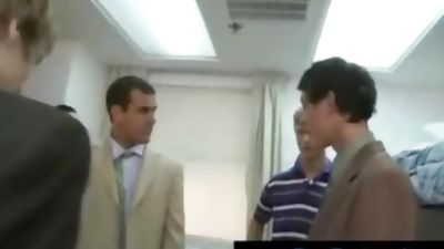 Desperate frat candidates confronting naked gays tasks, Black, Fetish, Gay