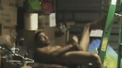 hot twink jo in garage, Amateur, Ass, Black