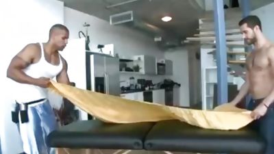 Hot Masseuse House Call, Anal, Black, Blowjob